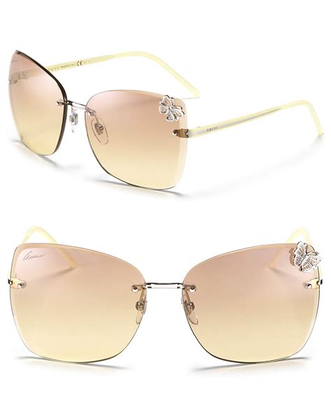 gucci butterfly frame sunglasses|gucci oversized butterfly sunglasses.